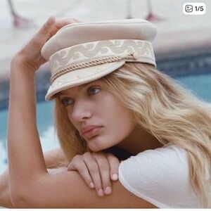 Lack Of Color Cream Women's Hat